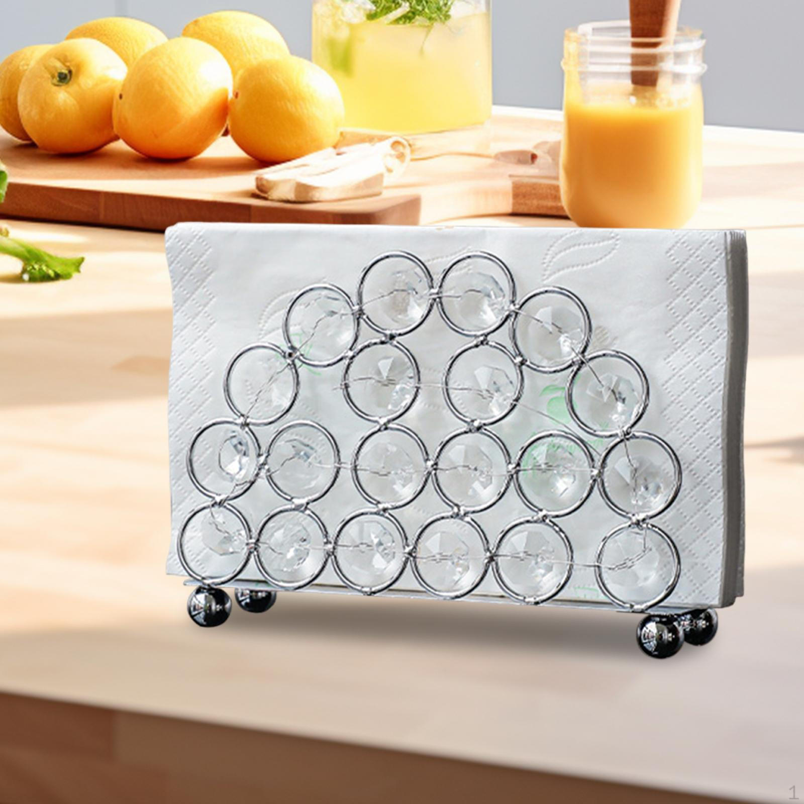 

Desktop Tissue Clamp for Napkins Ideal Kitchen And Restaurant серебряный