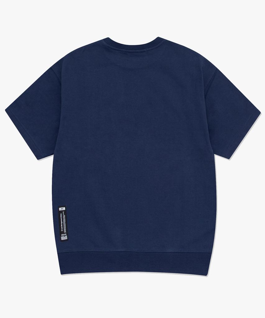 LMC Lmc Athletic Short Slv Sweat Navy