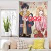 Anime My Love Story With Yamadakun At Lv999 Anime Anime Tapestry Hanging Tarot Hippie Wall Rugs Dorm Home Decor