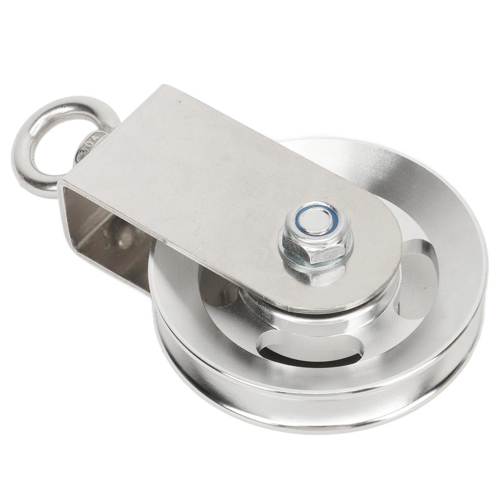 Silent Bearing Pulley Pull Down and Lifting Metal Pulley Wheel for Fitness Equipment Traction Rope Gym Cable