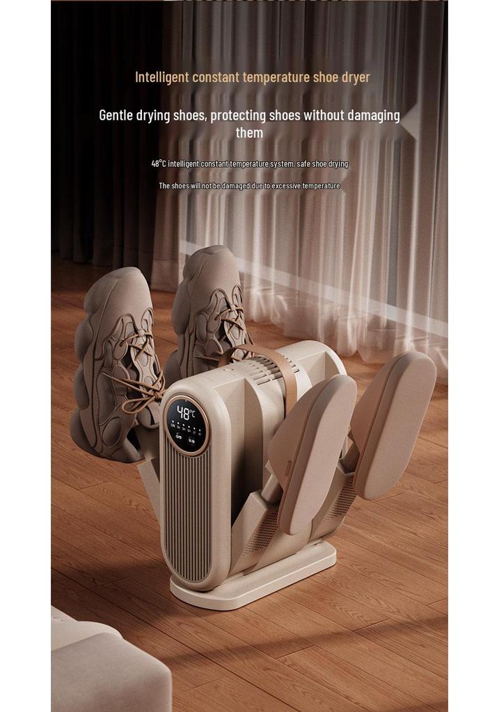 New Portable Smart Shoe Dryer – Quick Dry, Foldable, Constant Temperature for Students and Home Use
