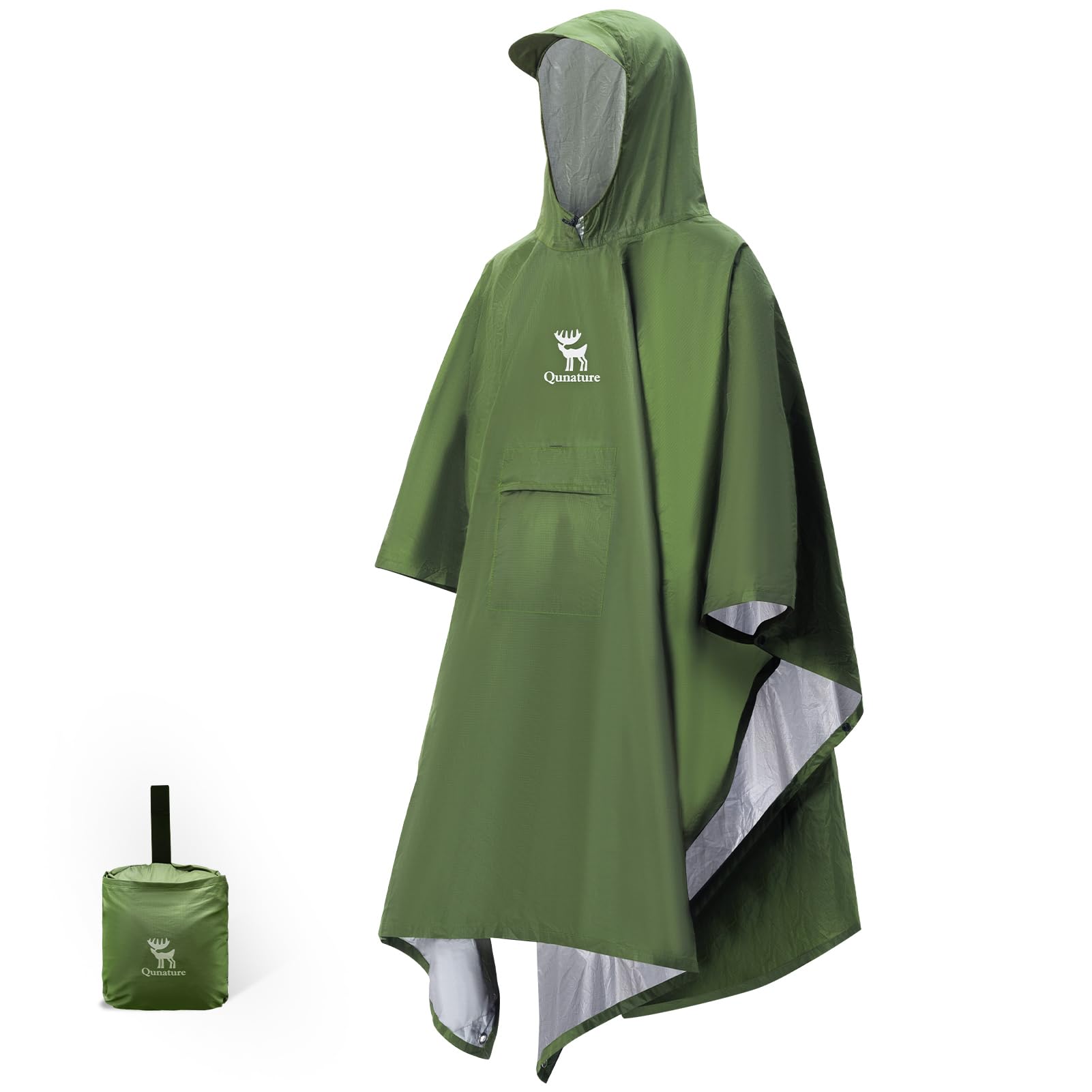 

Плащ-пончо для мужчин и рюкзак для дождевой воды для отдыха в горах, сумка для хранения на случай бедствия в комплекте [Qunature] Женщины, Плащ, Снаряжение, Легкий,