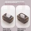 Sunken Transparent Tissue Box Easy To Take Out Innovative Style  Creative Design Home Luxury Style