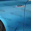AAABU1 Auto Styling Sport Line Emblem 2Pcs Car Side Rear Trunk Badge Decal Body Sticker For Skoda Fabia Octavia Yeti Karoq VRS Scala