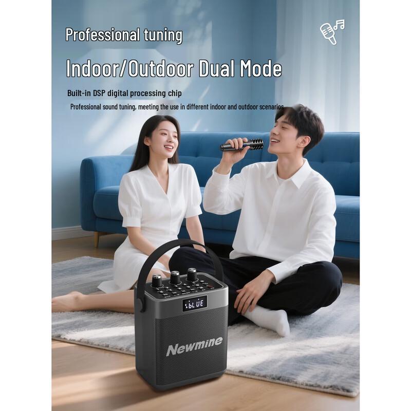 Newman K519 Portable Bluetooth Karaoke Speaker