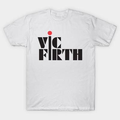 Asian Size Cotton Unisex Tshirt Print T-shirt Vic Firth T-shirt No-Cut Print Regular Fit