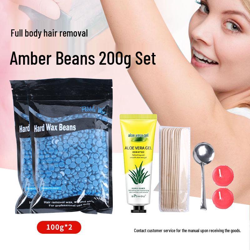 Bienenwachs-Haarentfernungscreme für Frauen - Gesicht, Beine, Oberlippe, Bart und Intimbereich.