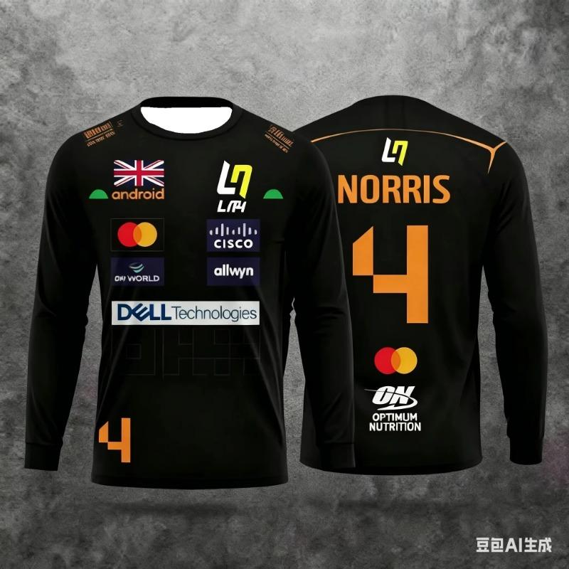 Motor Racing Long Sleeve T Shirt Men Women Kids Number Print Tee Family Matching Outfits Breathable Sports Top 2026 New Arrival