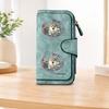 Shiba Inu Luluy Long Zipper Wallet, Large Capacity Card Holder, Unisex Clutch Bag, Fashionable Zipper Coin Purse, Suitable for Daily Use, A Great