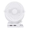 Clip On Fan USB Rechargeable 3 Speeds 2H 4H 6H Timer 720 Degree Rotatable Small Desktop Fan for Camping Dormitory Office