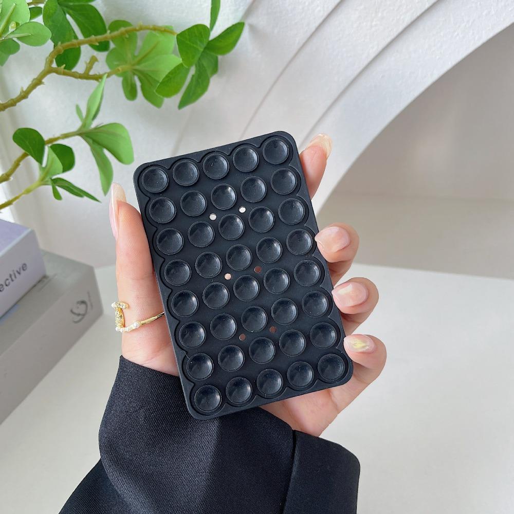 Double Side Rubber Sucker Pad Silicone Sucker Mobile Phone Fixed Pad New Suction Cup Bracket