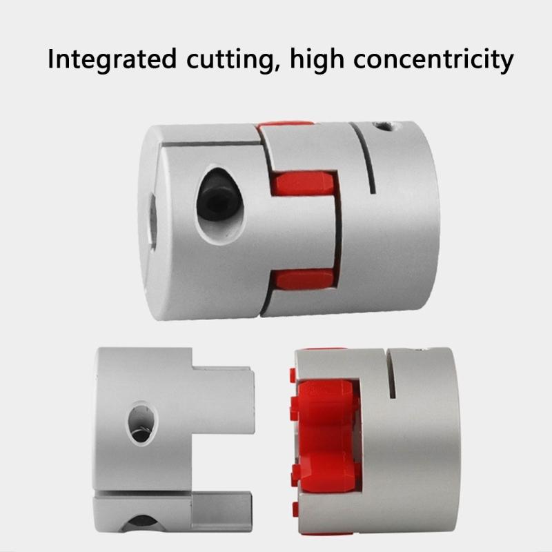 Aluminium Flexible Coupling Stepper Motor Shaft Coupler Flexible Shaft Couplers for Torques Stability In Marine