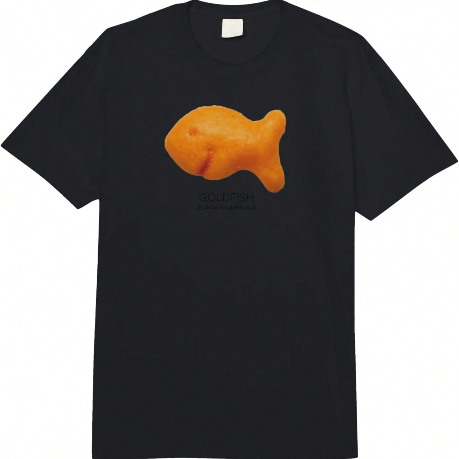 Scientific Goldfish Cracker Adult Heavyweight T-Shirt S