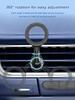 Magnetic Car Phone Holder-Adjustable Ball Joint, 360° Rotation, Strong Neodymium Magnet & Built-in Magnetic Ring, Universal Fit