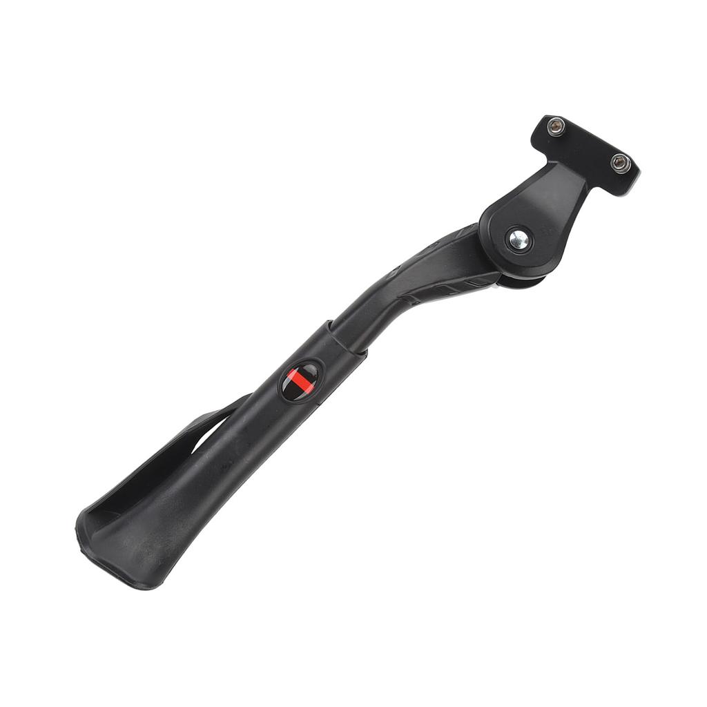 Bike Kickstand Aluminium Alloy 340?390mm Two Hole Screw Adjustable Model Bicycle Foot Parking