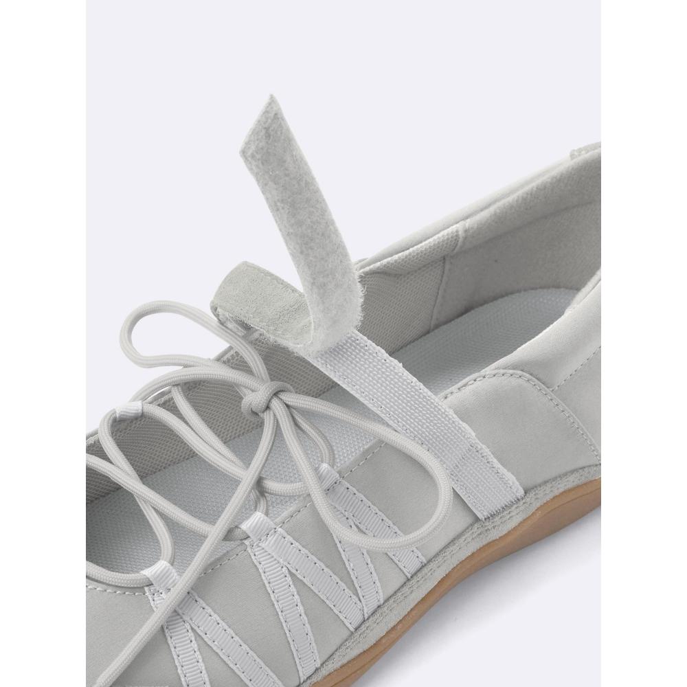 GU by Uniqlo Lace Up Ballet Sneakers