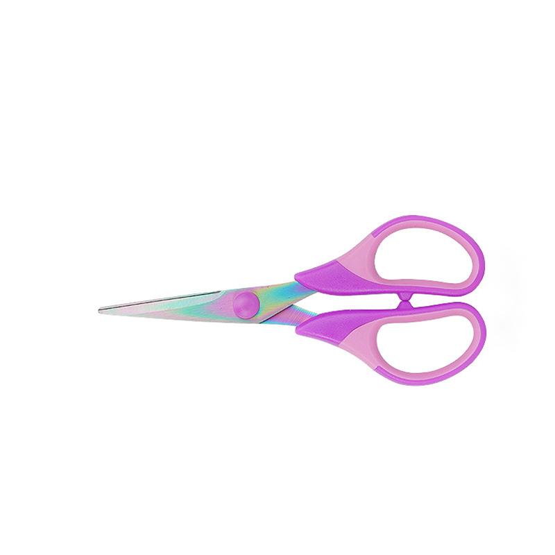 Industrial Modern Stainless Steel Sewing Shears Plastic Handle Colorful Multifunctional Fabric/Paper Cutting Tool
