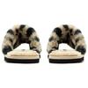 Puma Fluff Remix Animal BX Slippers Women Footwear Beige Black 390970-01