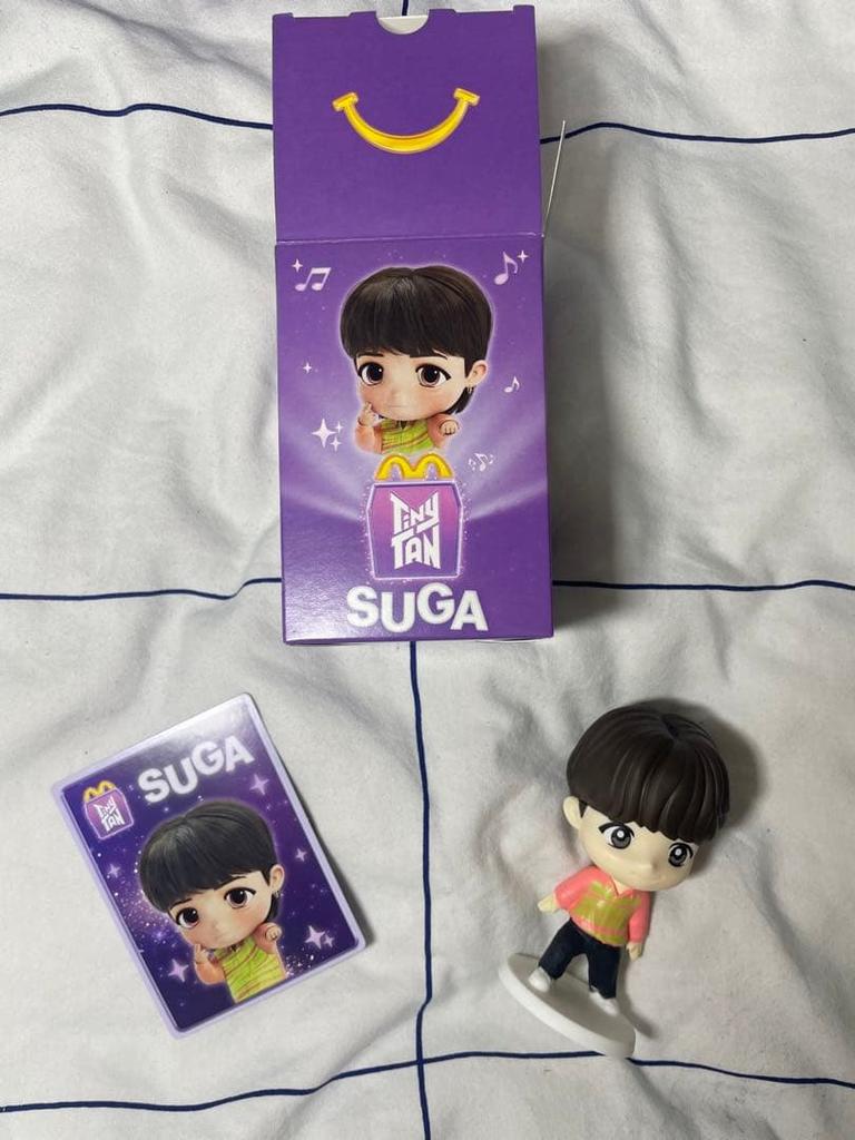 [USED] Korean McDonald's TinyTan BTS Full Members Not Available In Japan