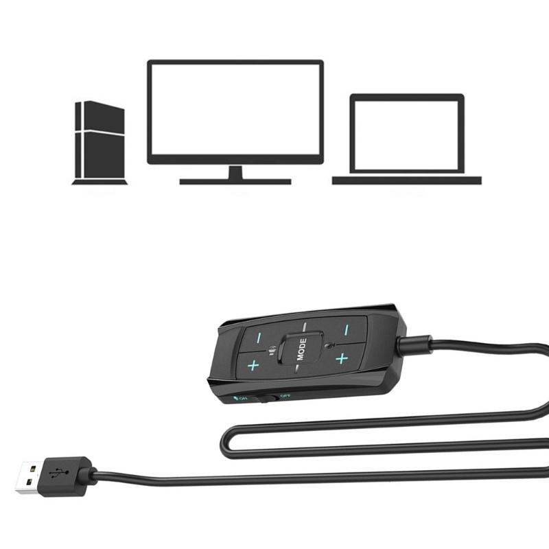 Adaptor audio USB cu sunet surround virtual 7.1 cu control silențios pentru căști de gaming, compatibil pe scară largă cu PC