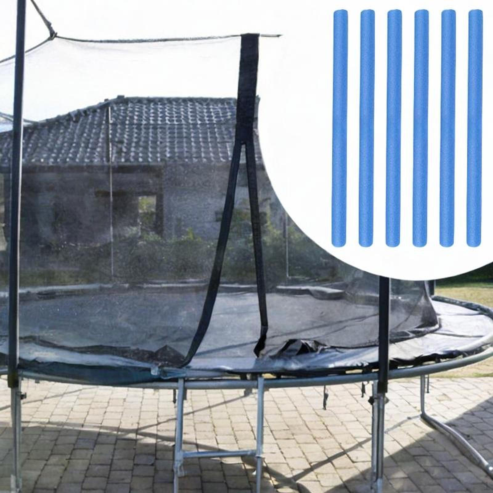 

6 Count Replacement Foam Sleeves for Trampoline Poles Indoor And Outdoor зелений