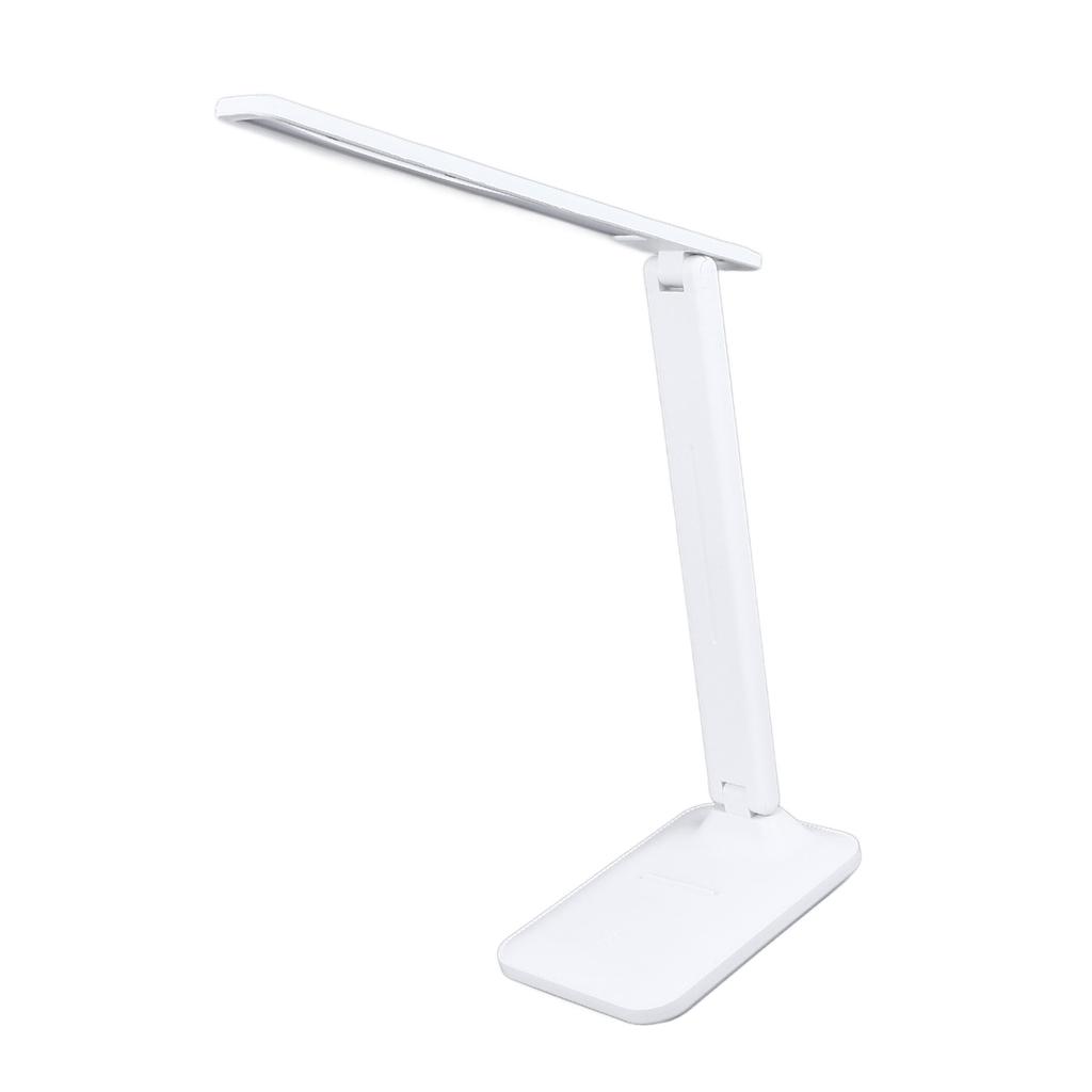 LED Skrivebordslampe Dimmbar Øyepleie Leselys Berøringskontroll USB-lading Bordlampe for Nattbord