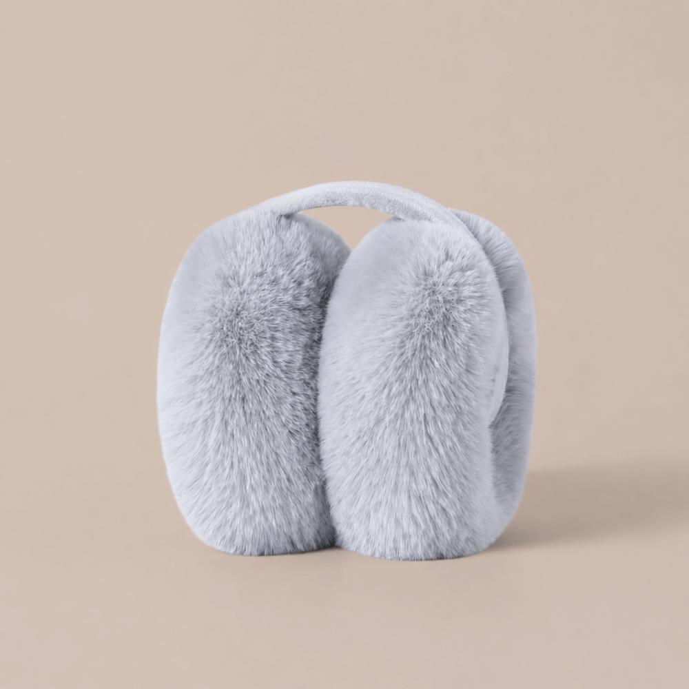 Faux Fur Plush Earmuffs Folding Ear Warmer Fashion Winter Earmuffs for Men Women