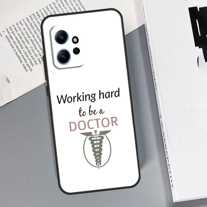 Medical Doctor Nurse Medicine Student Case For Xiaomi Redmi Note 14 9 10 11 12 13 Pro 11S Cover For Redmi 15 15C 14C 12C 10C 13C
