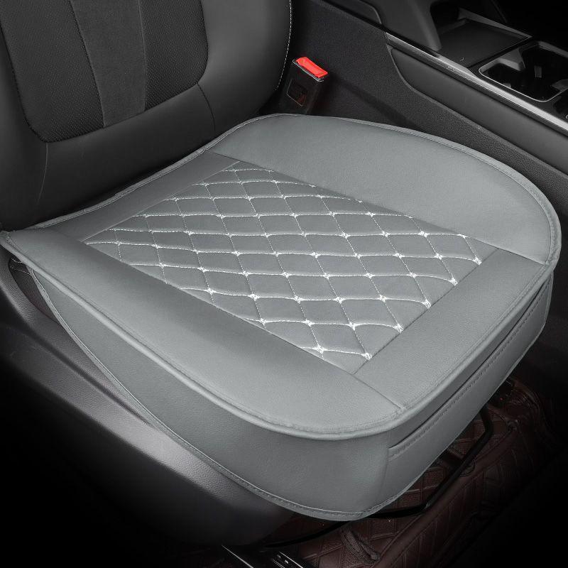 Vier Jahreszeiten Universal Leder Autositzkissen - Rückenfrei, einteiliger Rücksitzbezug.