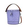 Tory Burch Letter Combination Embossed Napa Leather And Calfskin Bucket Bag Mini Women bags Purple 153113-501