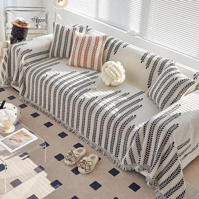 Simple Thicken Chenille Sofa Cover Sofa Blanket Cushion Anti-Cat Scratch Washable Blanket Sofa Towel Four Seasons Universal