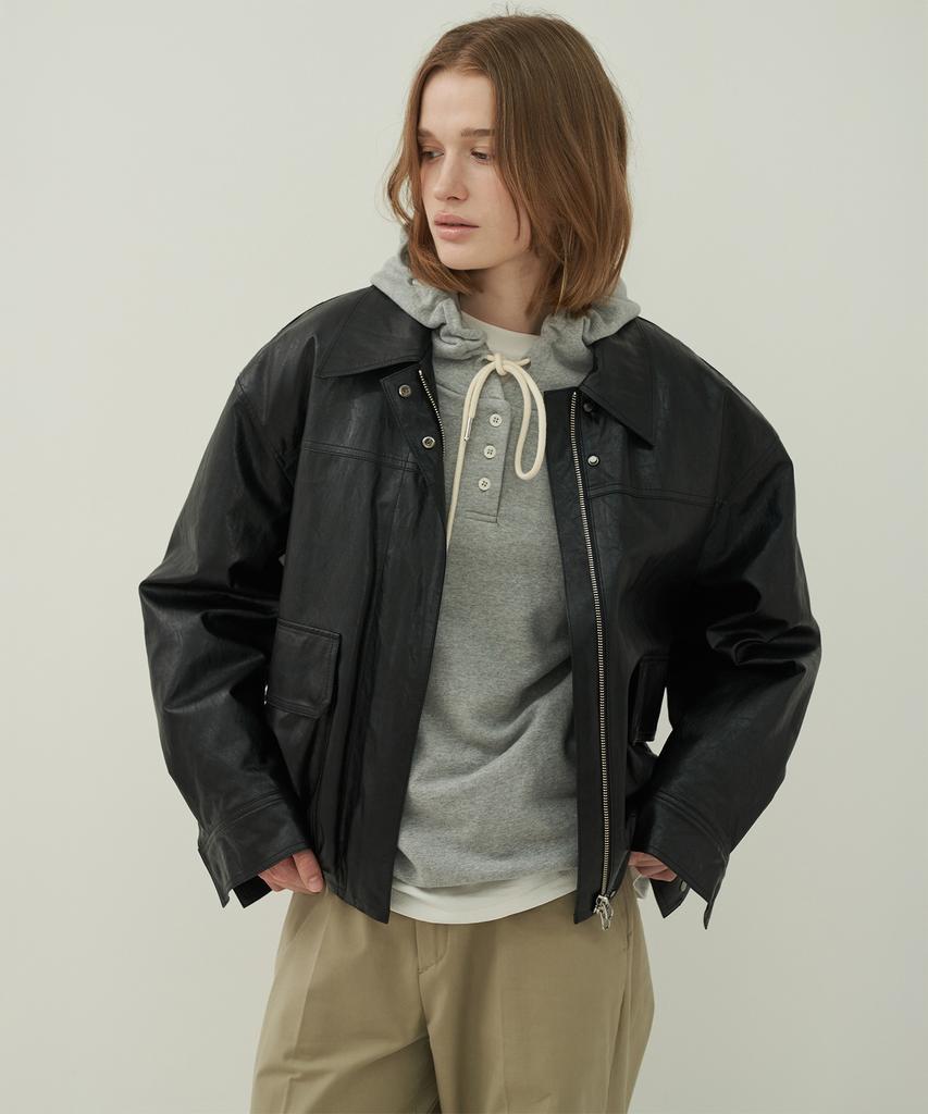 Basic Button Hoodie Sweatshirt - Gray