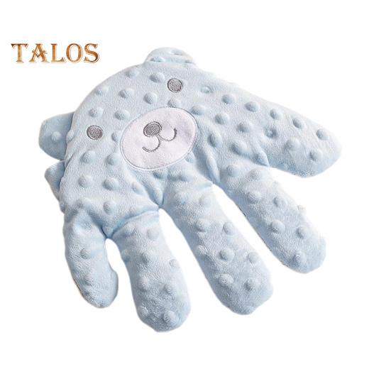 

Перчатка для предотвращения испуга у младенца, автоматическое похлопывание, электрическая успокаивающая ладонь младенца, регулируемая помощь для сна новорожденного, плюшевая подушка для руки с рисунком из мультфильма A