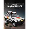 1/24 Toyota Land Cruiser LC80 Alloy Car Model Diecast Metal Car Model Children's Toys Vehicle Toy Models Games Child Games Child