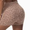 Leopardenmuster Hohe Taille Po-Hebend Schnelltrocknende Yoga-Shorts