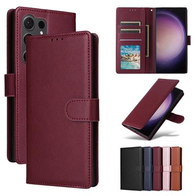 Samsung Galaxy A15 A25 A35 A55 A54 A14 A24 A23 A13 A05 A05s A03s A04s A04 A04e A02s A34 A53 A73 A33 5G Flip Cüzdan PU Deri Silikon Arka Kapak