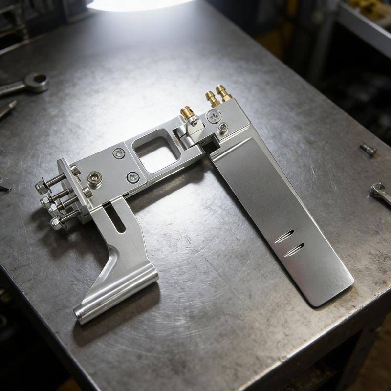 Aluminum 4mm Shaft Bracket with Integrated Water Suction Rudder Ensuring Stable Steering in Boats Easy Installation