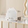 Household Desktop Organizer Perforated Board Storage Stationery Organizer  Tabletop Display