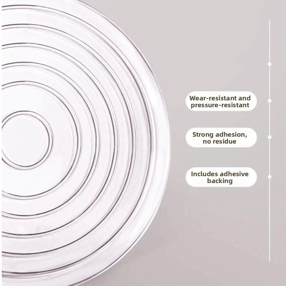 4Pcs Non-Slip Silent Table Foot Mat Self Adhesive Sofa Chair Foot Fixed Pads Bed Foot