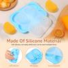 4Pcs Mango Silicone Mould for Baking Fondant Mould 4 Cavity Silicone Mango Mold 3D Dessert Cake DIY Mold for Chocolate Pudding