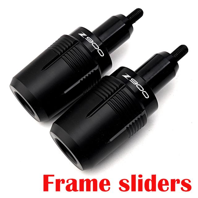 Apărător de accident de evacuare din aluminiu pentru motocicletă pentru Kawasaki Z 900 Z900 RS 2017-2022 Glisoare pentru cadru Motor în cădere