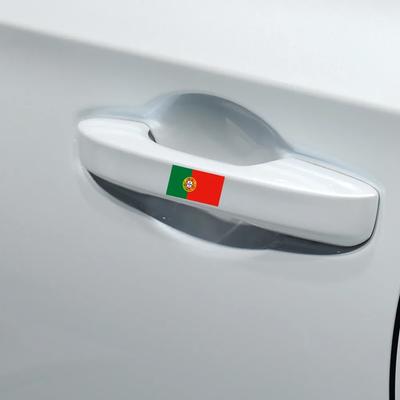 5 Sizes Portugal Flag Car Sticker Creative Auto Motorcycle Decoration PVC Stickers Waterproof Styling Decals Car Accessories