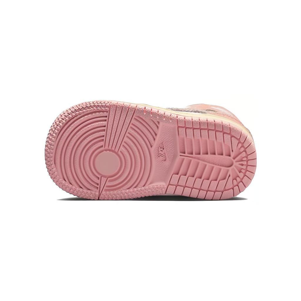 Air Jordan 1 Retro High OG TD Washed Pink Baby Sneakers Atmosphere White Muslin FD2598-600
