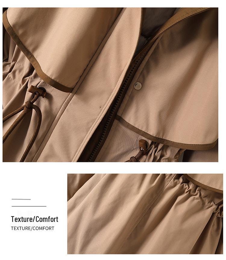 Women's Winter 2025 Parka: New Style, Down Cotton, Plus Size, Thick Liner, Detachable Cotton-Padded Jacket