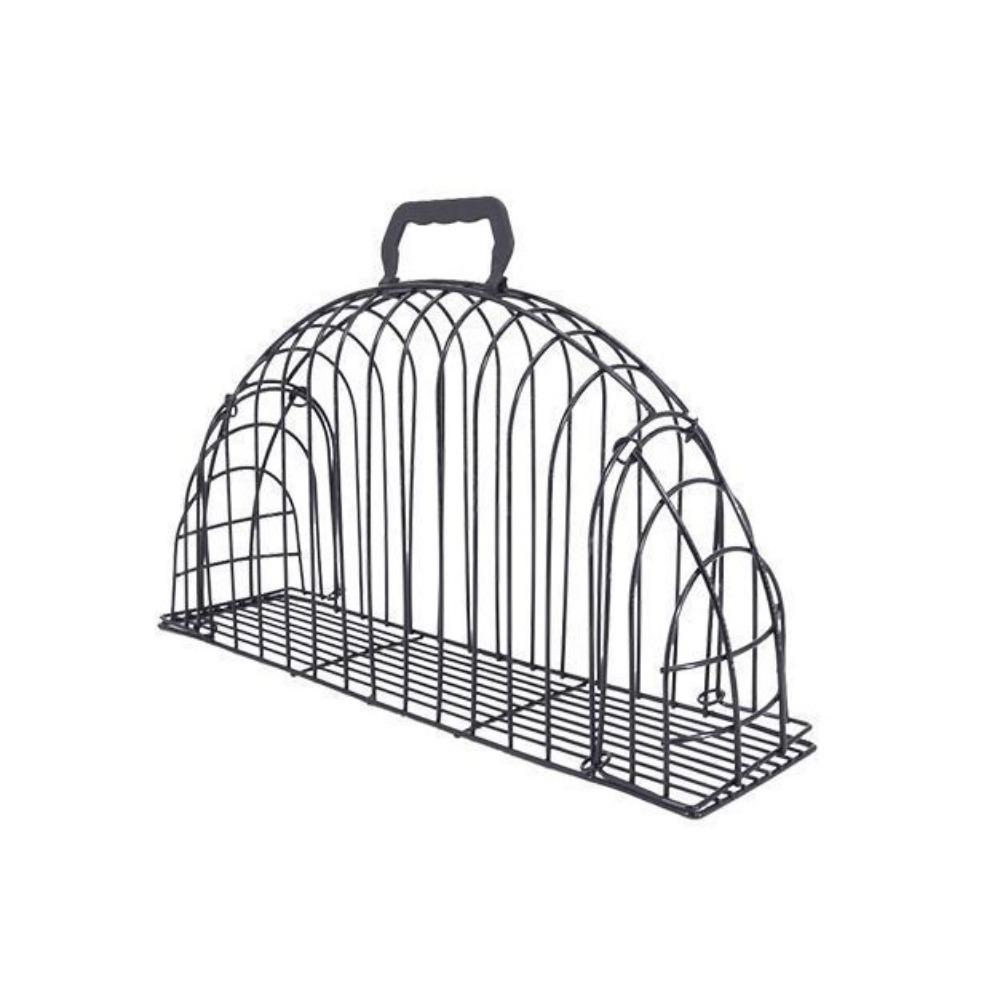 Metal Simple Cat Bath Cage Fixed Anti Seizing Wash Cat Cage Lightweight Safe Cleaning Pet Cage Cat Beauty Accessorie