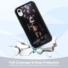 Black Cute FNAF Phone Case Fit for iPhone XR, TPU Shockproof Protective iPhone Case Horror Five Nights Video Game Phone Cover Gift for Boy Girl Men