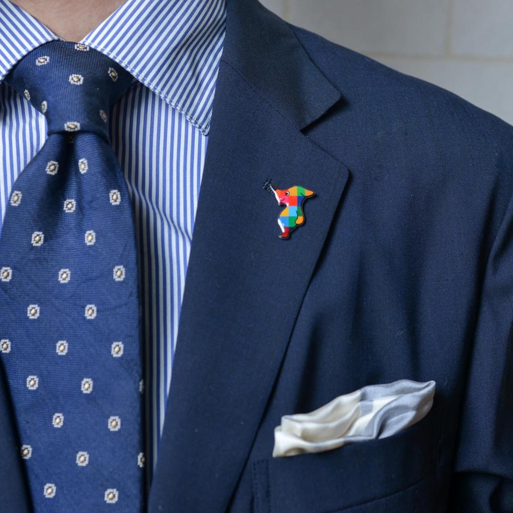 SDGs Badge Pin Badge Chiba Prefecture Mascot Character Badge Chiba-kun