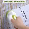1 Stück Schrubbbürste mit steifen Borsten Grün & Weiß Ergonomischer Griff für Tiefenreinigung Dusche, Badezimmer, Küche und Teppichboden Schrubbbürste