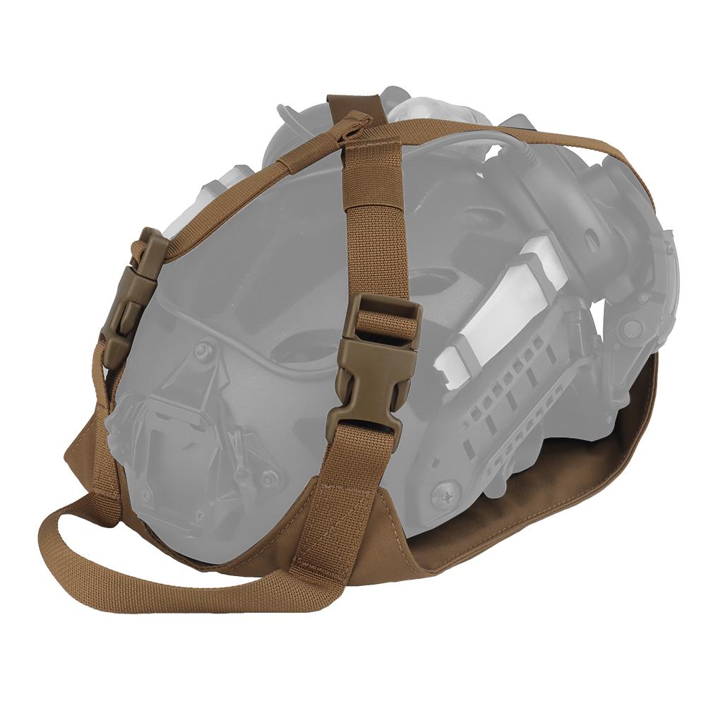 Tactical Helmet Bag Pack Multi-Purpose Molle Storage Rapid Deployment Helmet Carrying Pouch for Hunting Shooting Combat Helmets