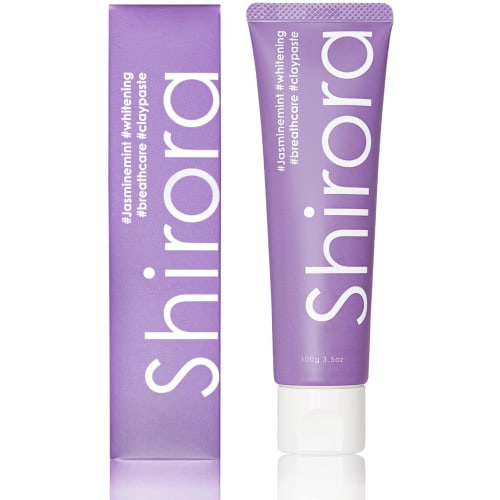 

Shirora Toothpaste Whitening & Bad Breath Care [Gentle on Teeth, Non-Abrasive Formula x 100g] (Jasmine)